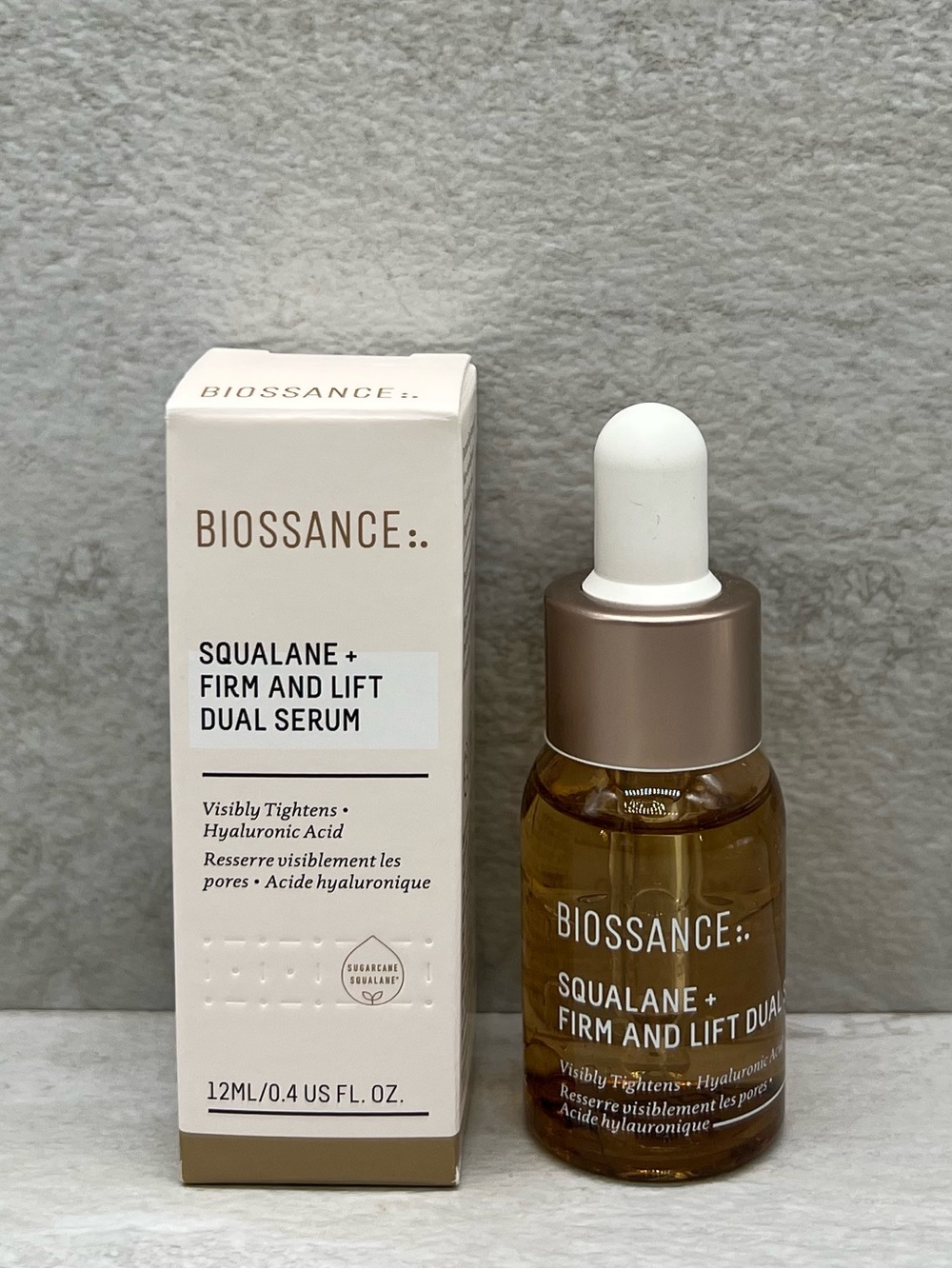 🔥 $12 Biossance Squalane + Firm and Lift Dual Serum